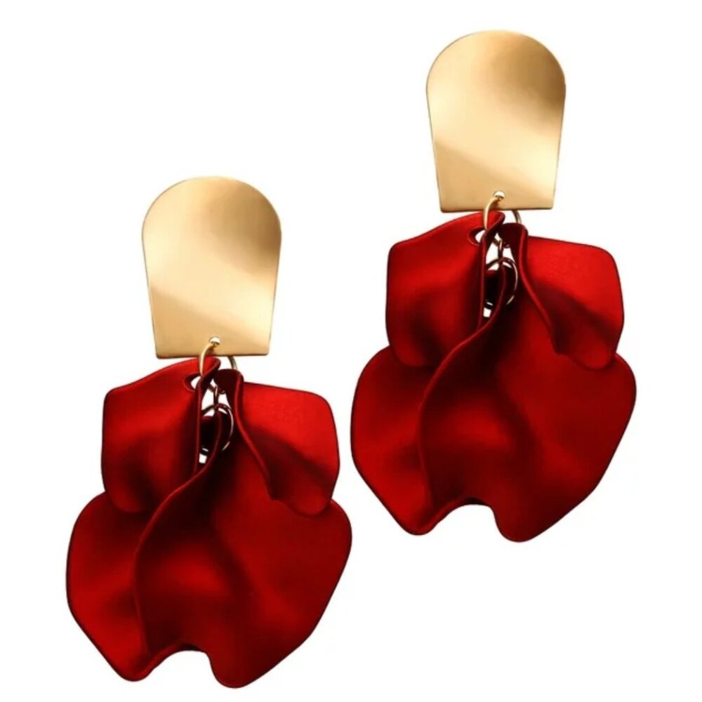 Fashion Earrings, Jewelry, Floral Earrings, Dangle Earrings